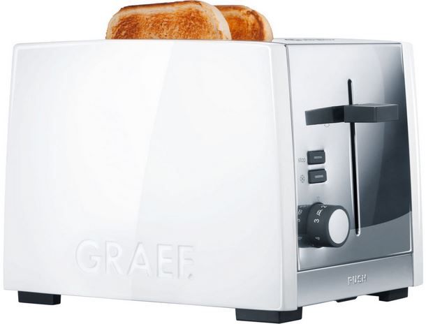 Graef - 2 Slice Toaster - White