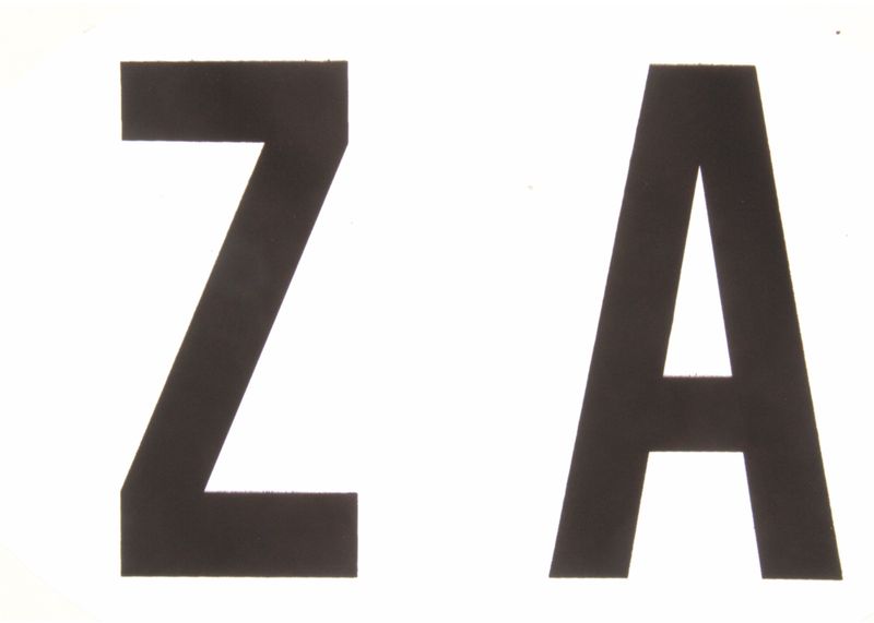 Moto Quip - South Africa Za Emblem - Sticker