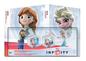 Disney Infinity Toy Box Set: Frozen (Anna, Ice Queen and 2 x Power Disks)