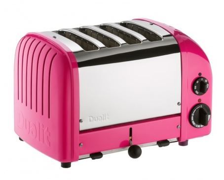 Dualit - 4 Slice Classic Toaster - Chilli Pink