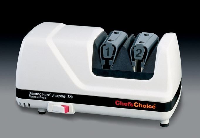 Chef's Choice - Electric Sharpener - Black and White