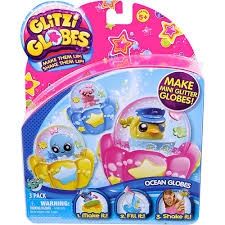 Glitzi Mini Globes - Ocean Globes