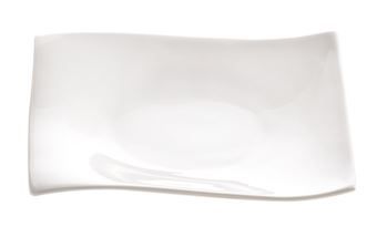 Maxwell &amp; Williams - Basics Motion Square Plate - 15cm - White