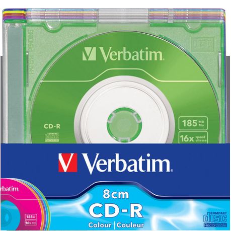 Verbatim 210mb Cd R Data 8cm Box Of 5 Buy Online In South Africa Takealot Com