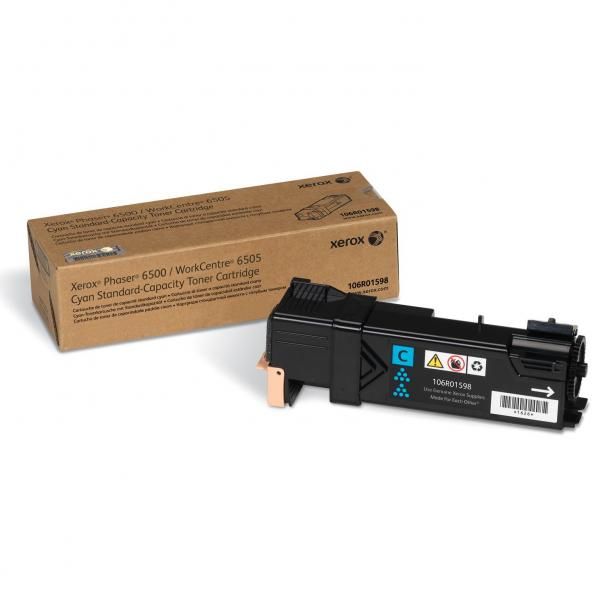 Xerox Phaser 6500 Cyan Laser Toner Cartridge (106R01598)
