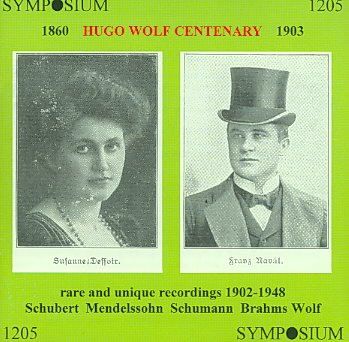 Hugo Wolf Cetenary - (Import CD)