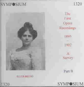 First Opera Recordings- a Survey, Par - (Import CD)