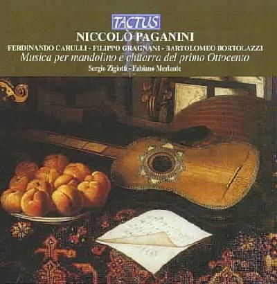 Niccolo Paganini: Musica Per Mandolino E Chitarra... (CD / Album)
