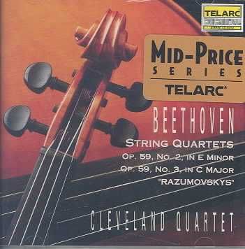 Cleveland Quartet - String Quartets Op 59 2&amp;3 (CD)