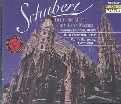 Schubert: Deutsche &amp; Latin Masses - (Import CD)