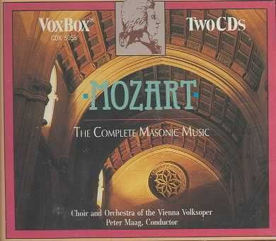 Mozart:Masonic Music Complete - (Import CD)