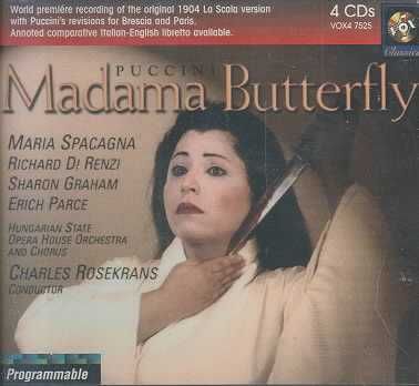 Puccini:Madame Butterfly - (Import CD)