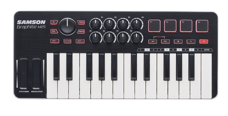 Samson Graphite M25 Midi Controller