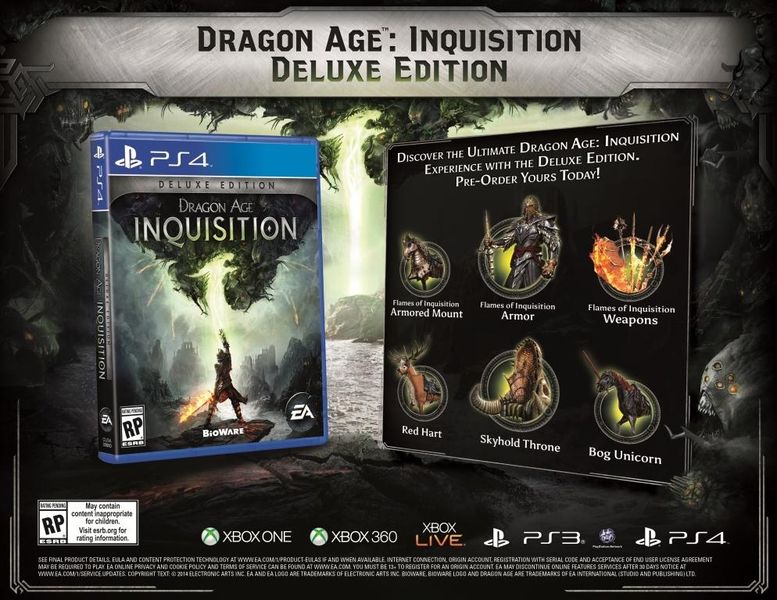 Dragon Age III: Inquisition Deluxe Edition (PS4)