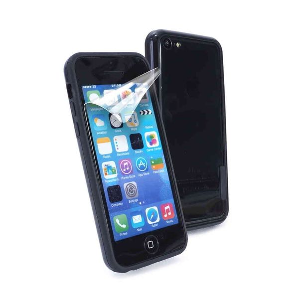 Tuff-Luv iPhone 5c Dual Bumper Case - Black