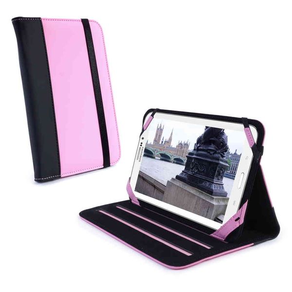 Tuff-Luv Samsung 7" Galaxy Tab 3 Slim-Stand Case - Pink