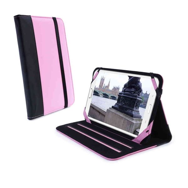 Tuff-Luv Samsung 8" Galaxy Tab 3 Slim-Stand Case - Pink