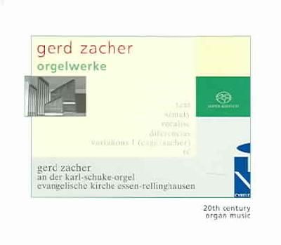 Zacher:Organ Works - (Import SACD)