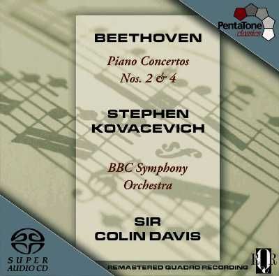 Beethoven:Piano Concertos Nos. 2 &amp; 4 - (Import SACD)