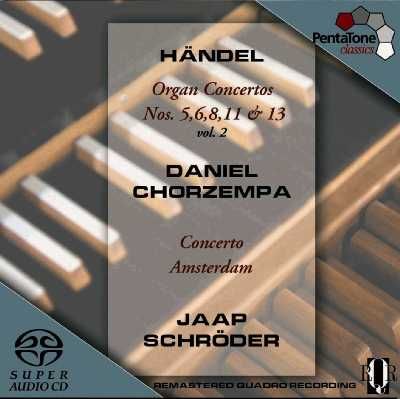 Handel:Organ Ctos. 5-6/8/11/13 Vol. 2 - (Import SACD)