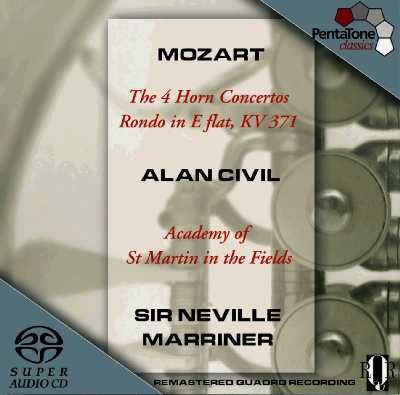 Mozart:the 4 Horn Concertos Rondo in - (Import SACD)