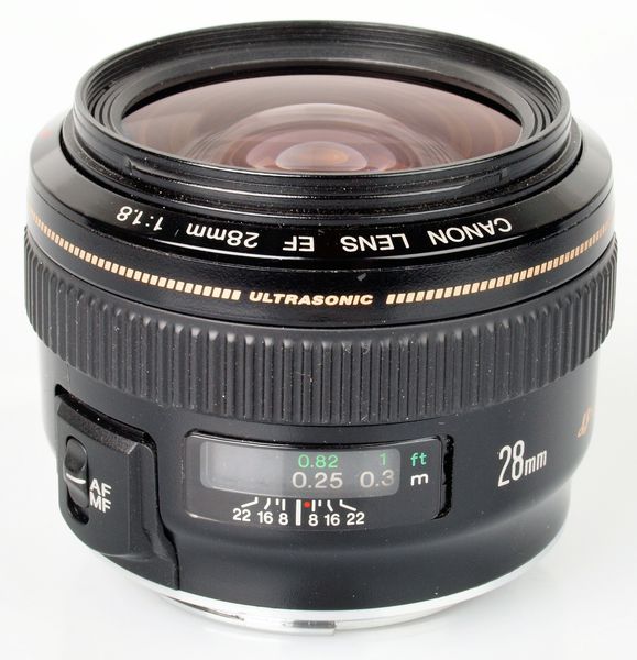 Canon EF 28mm f1.8 USM Lens