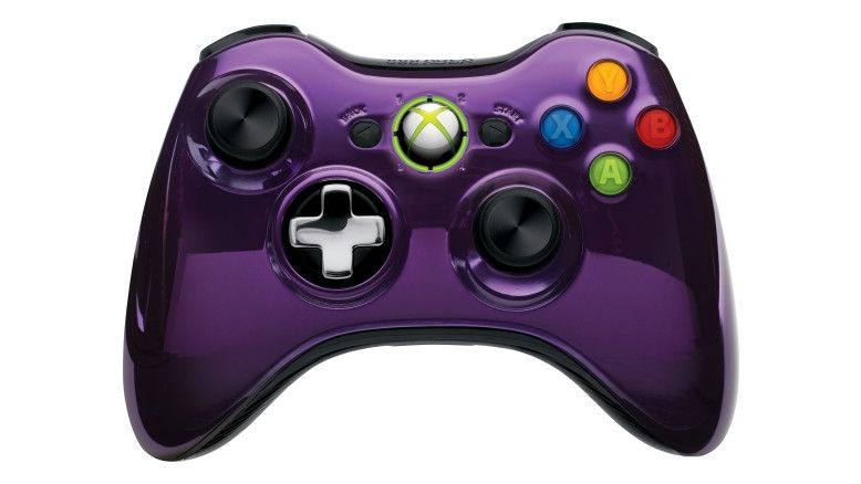 Official Xbox 360 Wireless Controller Chrome Purple (Xbox 360)