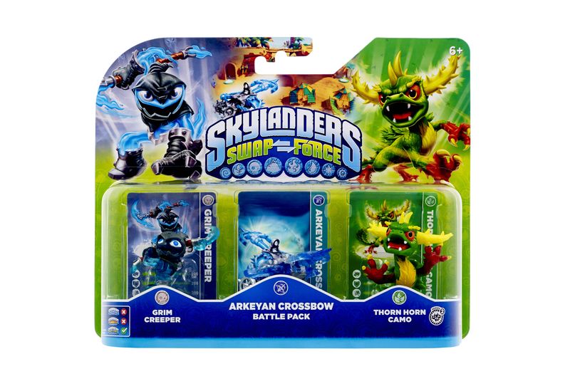 Skylanders Swap Force Battle Pack - Grim Creeper, Thorn Horn Camo, Ballista (#2)