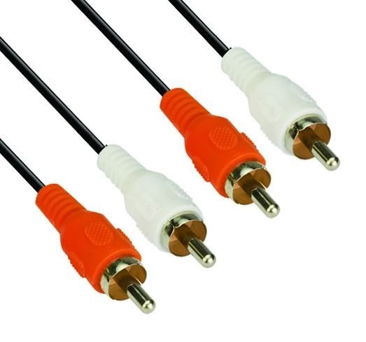 VCOM 2RCA M to 2RCA M Cable (CV022) - 1.8m