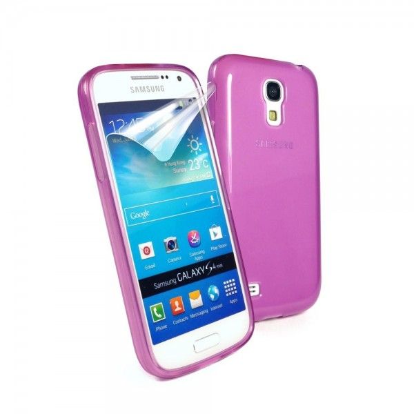 Tuff-Luv Gel Case for Samsung Galaxy S4 Mini - Purple