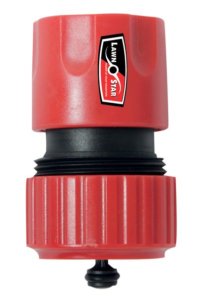 LAWN STAR - Auto shut-off hose Connector 19mm (3/4")