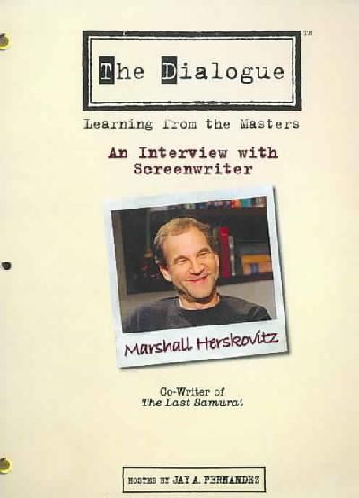Dialogue 5: An Interview With Screenwriter Marshall Herskovitz - (Region 1 Import DVD)
