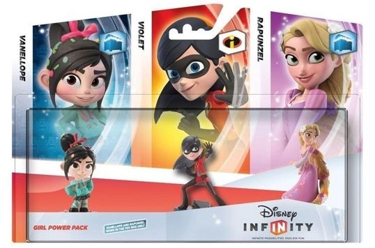Disney Infinity: Girl's Power Pack (Anna, Rapunzel, Violet)