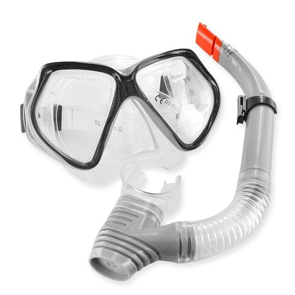 Ocean Diver Mask &amp; Snorkel Set - Black image