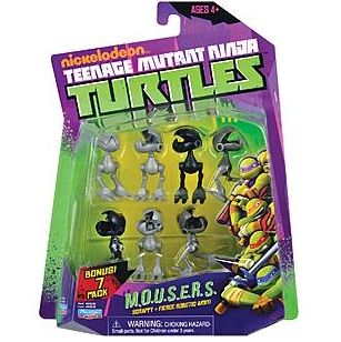 Teenage Mutant Ninja Turtle Basic Figure - M.O.U.S.E.R.S