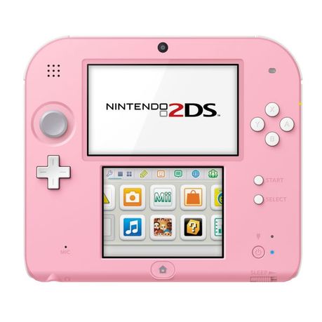 pink and white 2ds
