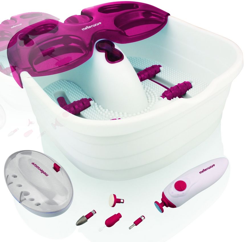 Mellerware Foot Spa 60W, Pedicure And Manicure Set Shop Today. Get it