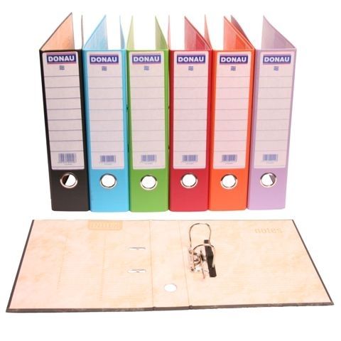 A4 RING BINDER Lever Arch File 75mm DONAU 15 Colors 