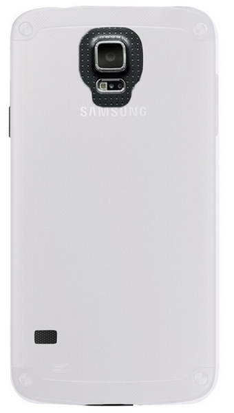 Tuff-Luv Silicone Gel Skin Case Cover for Samsung Galaxy S5 - White