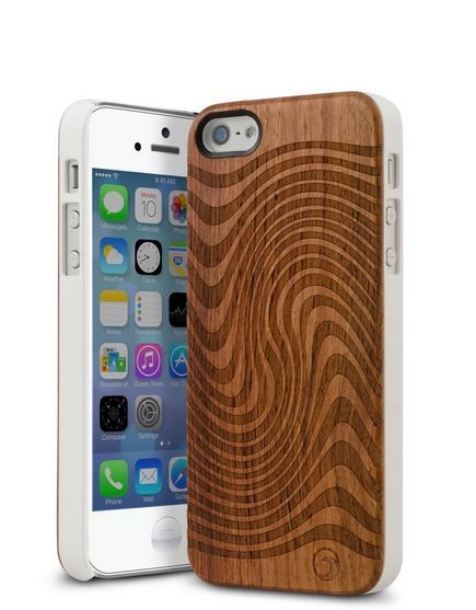 MarBlue Wood Series Case for iPhone 5 &amp; 5s - Jetstream