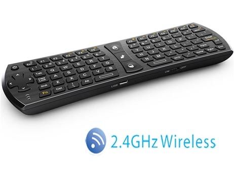Rii 2.4GHz Wireless Mini Keyboard &amp; Air Mouse Black
