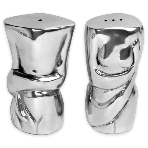 Carrol Boyes - Salt and Pepper Set - M and F Torso