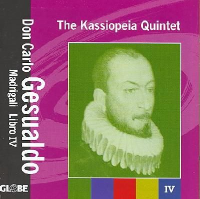 Madrigals Book Iv (Kassiopeia Quintet) (CD / Album)
