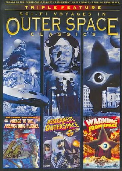 Outer Space Classics Triple Feature (Voyage to the Prehistoric Planet/Assignment: Outer Space/Warning from Space) - (Region 1 Import DVD)