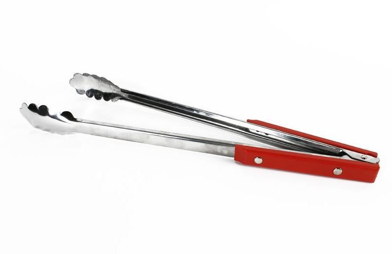 LK's - Tongs Salad Stainless Steel - Red