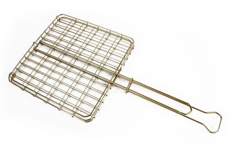 LK's - Small Box Grid - Stainless Steel