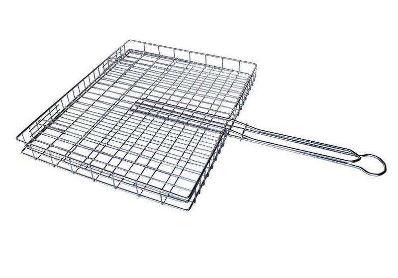 LK's - Big Big Box Grid With Adjustable Handle- Stainless Steel