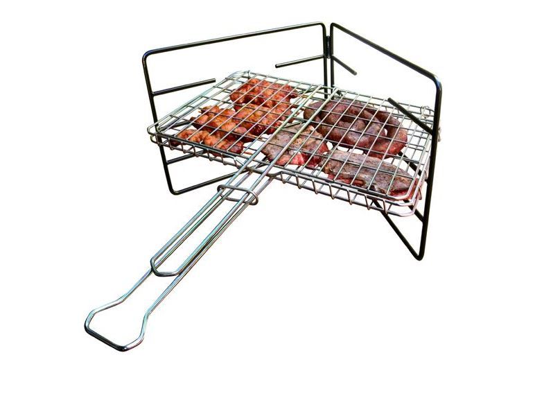 LK's - Hinged Grid Stand - Mild Steel - 8.0mm
