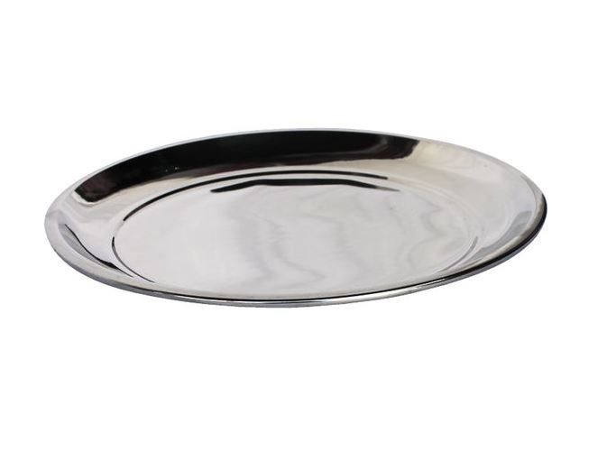 LK's - Dinner Plate Stainless Steel - 430ml