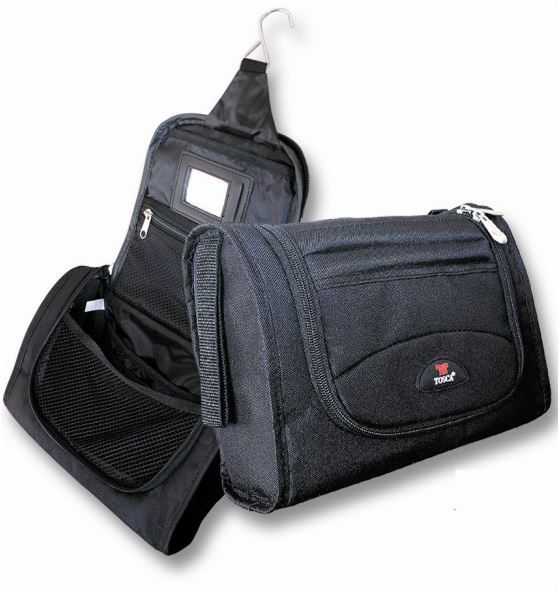 Tosca Hanging Toiletry Bag - Black